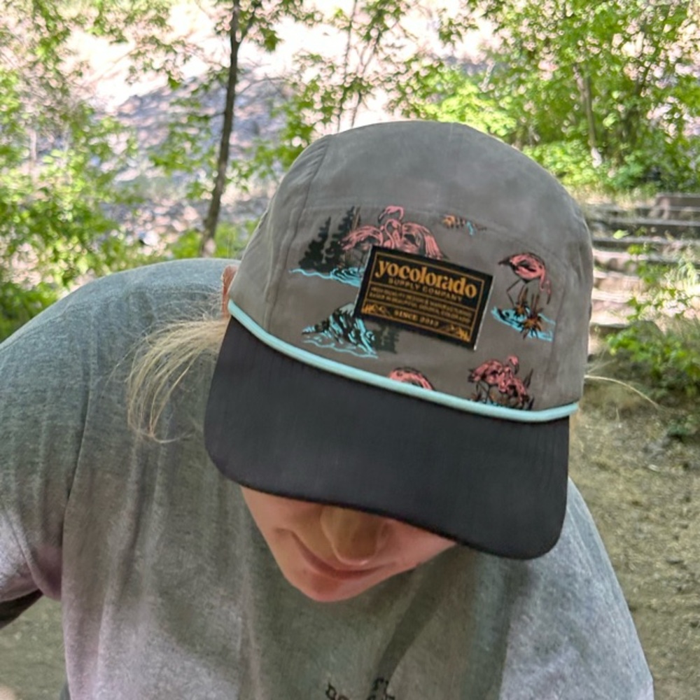 Black and Gray Casual SnapBack